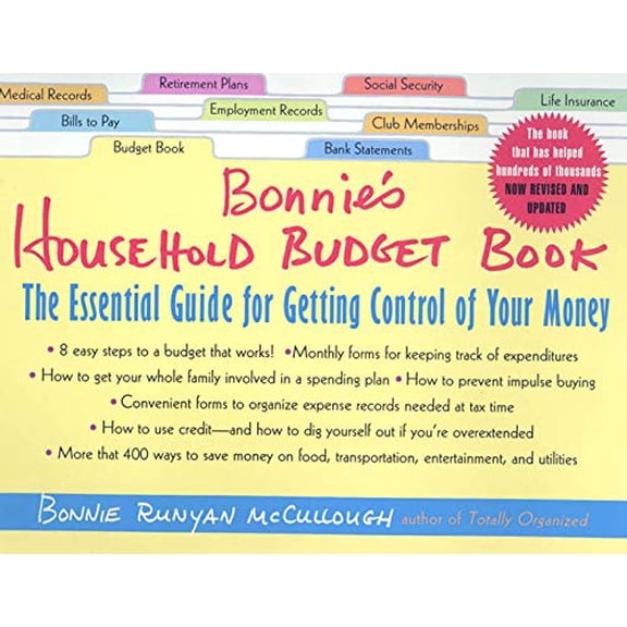 Pre-Owned Bonnie's Household Budget Book : The Essential Guide for Getting Control of Your Money (Edition 2) (Other)