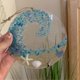 thumbnail image 3 of Hanging Ornament Sea Glass Sun Catcher Crashing Ocean Beach Suncatcher for Window Beach Glass Suncat, 3 of 5