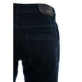 thumbnail image 4 of CULTURA Men's Jeans Stretch Washed Distressed Fashion Denim Flex Comfort Slim Relaxed Skinny Fit Tapered Leg, 4 of 4