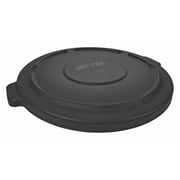 Rubbermaid Commercial Products Brute Lid 32 Gal 6/CT Black 1867532