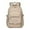 Khaki, variant on Durable Fabric Backpack For School College Students Lightweight Travel Daypack Casual Laptop Book Bag With Comfortable Straps