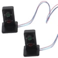 thumbnail image 4 of Miangastore Feu de Signalisation de Chemin de Fer Noir 2 Pcs 0.79x0.51x0.51 Po, 4 of 8