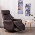 thumbnail image 2 of Relax-R Orleans Faux Leather Recliner in Espresso, 2 of 11