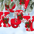 thumbnail image 6 of Bxaolu 26 Letters Christmas Tree Decoration Pendant, Xmas Tree Ornaments Personalized DIY Christmas Ornaments Hanging Decor, 6 of 6