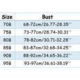 thumbnail image 2 of TAIAOJING Push Up Bras for Women Front Button Lingerie Push Up Seamless Beautiful Back Bra Brassiere, 2 of 8
