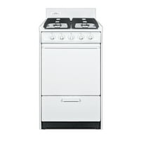 20" Wide Gas Range, Sealed Burners