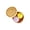 Yellow + Purple, variant on Fluffy Bun Ball Makeup Sponge – Expands with Water, Soft Makeup Sponge for Liquids & Creams