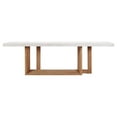 thumbnail image 4 of Seasonal Living Perpetual Lucca Teak Wood/Concrete Dining Table in Ivory White, 4 of 6