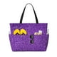 thumbnail image 1 of Easygdp Glitter Purple Bolsa de Viaje de Playa de Gran Capacidad, Bolsa Tote Perfecta para la Playa, Escapadas de Fin de Semana y Viajes, 1 of 7