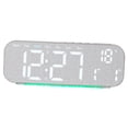 thumbnail image 4 of lingqin Digital Alarm Clock with Weekday Temperature Display Rechargeable LED Desk Clock Gray, 4 of 9