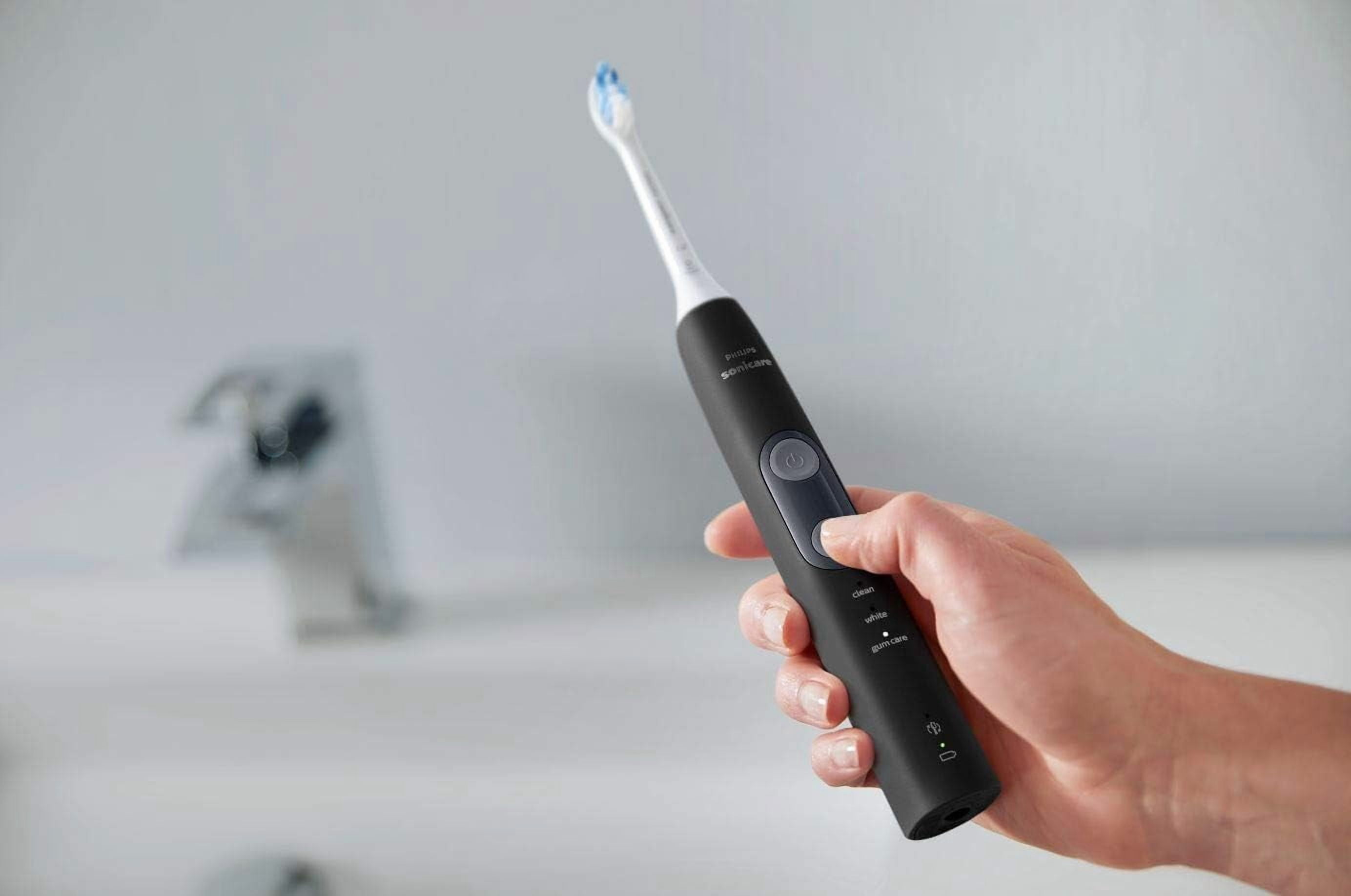 Sonicare ProtectiveClean 5300 Electric Toothbrush, Black, Pressure