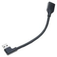thumbnail image 4 of 90 Degree USB 3.0 Extension Cord Male to Female Adapter Cable Data Transfer Line, 4 of 13