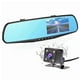thumbnail image 1 of 4.3Inch Car Dash Cam Driving Recorder HD 1080P Cycle Mirror Dvr, 1 of 5