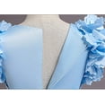 thumbnail image 7 of Toddlers Dresses Flower Girl Dress Sleeveless Tulle Dress Tea Party Dresses for Girls Light Blue Dress for Girls Dresses Match Girls Birthday Party Dress 6-7 Years, 7 of 7