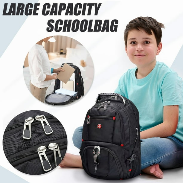 La Promoción Mochila Escolar La Mochila para Computadora Portátil De Viaje para Niñas Cumple con Los Estándares, Bolsa Antirrobo, Impermeable, Se Adapta A La Mayoría De Las Computadoras