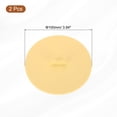 thumbnail image 2 of Uxcell Silicone Cup Lids, 2Pcs Silicone Cup Covers, Reusable Anti-Dust Tight Seal Silicone Mugs Cover (Light Yellow), 2 of 6