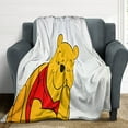 thumbnail image 4 of Little Bear Luxury Flannel Blanket - Super Soft Anti-Static Plush Warm Blanket for Sofa Bed - Extra Large Cozy Blanket for Men and Women, Home Decor Gift., 4 of 8