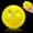 Yellow, variant on Austok Glow in The Dark Ball Glowing Stick Ball Lighted Bouncy Long Lasting Bright Night Party Supply for Holiday Carnival Goodie Bag Filler