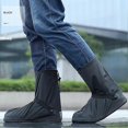 thumbnail image 5 of Fundas impermeables para zapatos Yuxing gruesas reutilizables S negras, 5 of 5