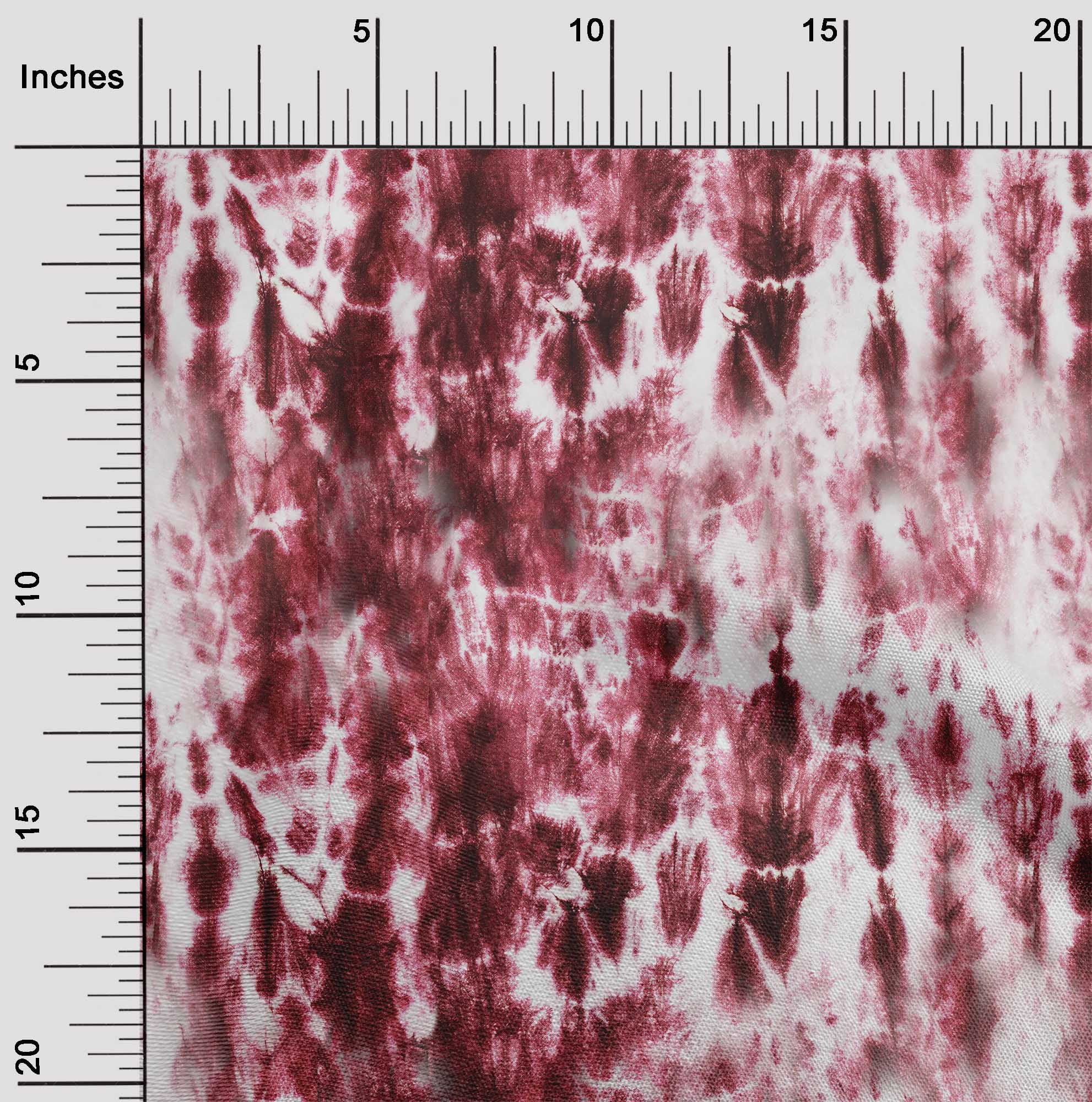 oneOone Silk Tabby Seal Brown Fabric Tie Dye Sewing Material Print Fabric By The Yard 42 Inch ...