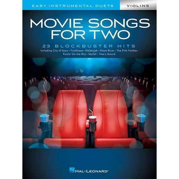 Movie Songs for Two Violins: Easy Instrumental Duets (Paperback) by Hal Leonard Corp (Creator), Mark Phillips