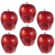 thumbnail image 2 of Modelo de frutas artificiales de 6 piezas de manzanas rojos falsos Fotografía Fotografía Modelo de frutas FRUTS, 2 of 6