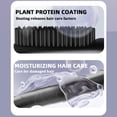 thumbnail image 6 of Cordless Hair Straightener Brush for Full Styling, Portable Straightening Brush, 3 Heat Settings with LED Display, USB Rechargeable Travel Hair Brush – Go Brush Pro 2026(Black), 6 of 8