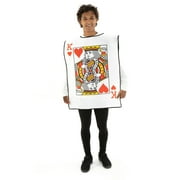 Hauntlook Playing Card King Men's Halloween Costume - Cool Adult One-Size Body Suit