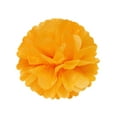 thumbnail image 2 of Wrapables® 14" Set of 3 Tissue Pom Poms Party Decorations for Weddings, Birthday Parties Baby Showers and Nursery Décor, Orange, 2 of 3