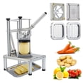 thumbnail image 1 of Yeshouse Picadora y cortadora de verduras manual comercial, de aluminio resistente, estilo prensa vertical, ideal para papas, cebollas, tomates y frutas, 1 of 6