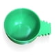 thumbnail image 2 of 10 piezas de cuencos de alimentación de alimentos para mascotas de plástico para interiores y exteriores, comedero para pájaros con Clip, Suministros de alimentación y agua para Pequeño Billuyoard PT000675-01, 2 of 6