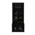 thumbnail image 4 of 74.80-Inch Height with Glass Holder - Store Wine and Utensils - Kitchen - Save Storage Space, 4 of 4