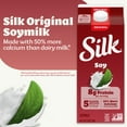 thumbnail image 4 of Silk Dairy Free, Gluten Free, Original Soy Milk, Plant Based Milk, 64 fl oz Half Gallon, 4 of 15