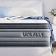 Queen Mattress, Molblly 12" Hybrid Gel Memory Foam Individually Pocket