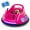 Pink, variant on Gymax 12V Kids Ride on Bumper Car Remote Control w/ Flashing LED Light & Music Navy