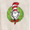 thumbnail image 3 of The Cat in the Hat - Cat Wreath - Toddler And Youth Crewneck Fleece Sweatshirt, 3 of 5