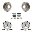thumbnail image 1 of Transit Auto Rear Disc Brake Caliper Rotors and Semi-Metallic Pads Kit for Car Hyundai Elantra KC8-100469P, 1 of 11
