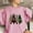 Pink, variant on Tetras Sweatshirt for Women,Women's Round Neck Christmas Printed Color Fashion Top,Long Sleeve Top Sweatshirts