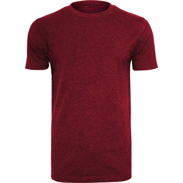 Build Your Brand - Camiseta con cuello redondo para hombre (Vino)