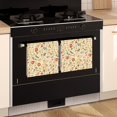 thumbnail image 3 of 2 Pcs Pioneer Flower Floral Print Pattern Kitchen Towels, Funny Microfiber Dish Towel Set, 18" X 26" Tea Towels, 3 of 6