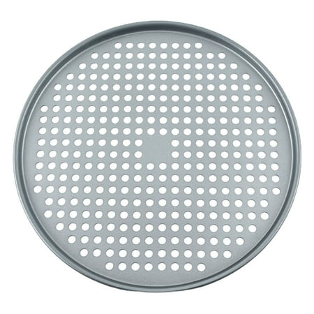 

UDIYO Baking Tray Non-stick Pizza Baking Tray with Airhole Stainless Steel Fashion Bakeware Pizza Baking Tray for Restaurant