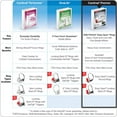 thumbnail image 4 of Cardinal Easy-Open ClearVue Locking Slant-D Binder, 3" Cap, 11 x 8 1/2, Black, 4 of 7
