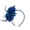 Blue, variant on Elegant Feathered Flower Hairhoop For Wedding Music Festival Event Gathering Hairband Celebration Headwear