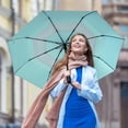 thumbnail image 3 of G4Free UPF 50+ UV Protection Travel Umbrella 42/46 Inch Windproof Silver Coating Sun Blocking Umbrella, 3 of 10