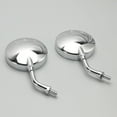 thumbnail image 6 of Chrome M10 Rearview Mirrors - 2 Type Stems For Kawasaki Z1 Z1000 Z 900 Z 1000, 6 of 12