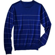 American Classics - Big Men's Stripe Crew Sweater, Size 2XL