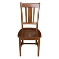 thumbnail image 3 of International Concepts San Remo Splatback Chair Dining Chairs Espresso Espresso Finish, 3 of 7