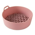 thumbnail image 2 of Hicess Silicone BBQ Pan High Temperature Resistance Multi-functional Double Sided Microwave Liner for Home, 2 of 8