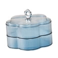 thumbnail image 4 of Shangren Food Storage Organizer 2 Layer Jewelry Storage Box for Party Kitchen Wedding blue, 4 of 8