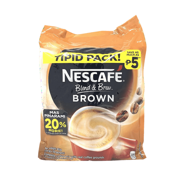 Nescafe Philippines 3in1 Instant Coffee Brown Flavor, 30 sachets x 28g